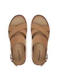 Timberland Sandały TB0A61T4EN31 Beżowy. Kolor: beżowy. Materiał: skóra