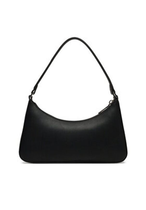 Calvin Klein Torebka Ck Must Small Shoulder Bag LV04F3096G Czarny. Kolor: czarny. Materiał: skórzane