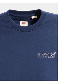 Levi's® Bluza Graphic 38712-0242 Granatowy Relaxed Fit. Kolor: niebieski. Materiał: bawełna