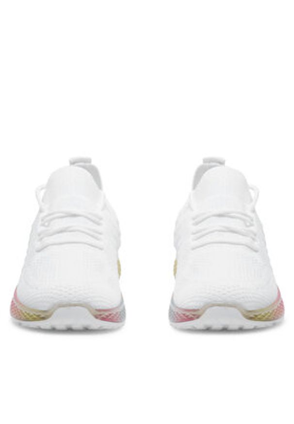 Jenny - JENNY Sneakersy WFA0610-4 Biały. Kolor: biały. Materiał: materiał