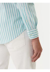 TOMMY HILFIGER - Tommy Hilfiger Koszula MW0MW42440 Zielony Regular Fit. Kolor: zielony. Materiał: bawełna #4