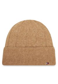 TOMMY HILFIGER - Czapka Tommy Hilfiger. Kolor: beżowy #1