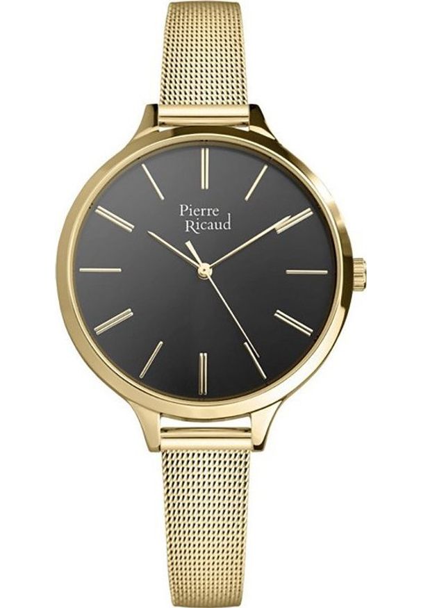 Zegarek Pierre Ricaud Zegarek damski Pierre Ricaud P22002.1117Q złoty. Kolor: złoty