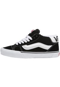 Buty Vans Knu Mid, Mężczyźni. Kolor: czarny. Materiał: zamsz, materiał