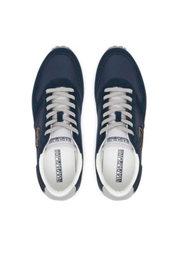 Napapijri Sneakersy Nova NP0A4IQL Granatowy. Kolor: niebieski. Materiał: materiał