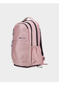 4f - Plecak miejski (24L) z kieszenią na laptopa. Kolor: różowy. Materiał: materiał #1