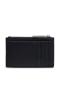 Calvin Klein Duży Portfel Damski Ck Must Zip Flap Cardholder K60K612941 Czarny. Kolor: czarny. Materiał: skóra