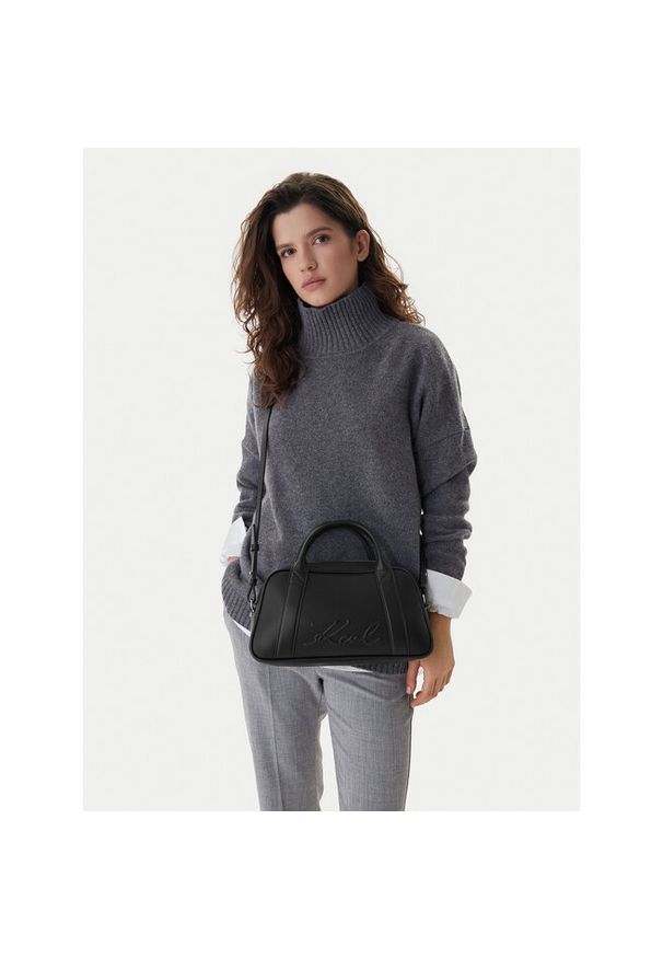 Karl Lagerfeld - Torebka KARL LAGERFELD. Kolor: czarny