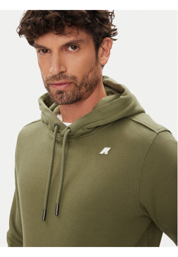 K-Way Bluza Barnie K31365W Zielony Regular Fit. Kolor: zielony. Materiał: bawełna