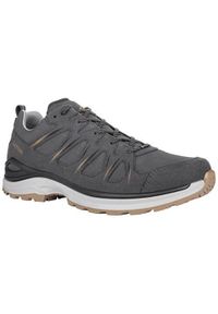 Buty trekkingowe męskie Lowa Innox Evo Ii Gtx. Zapięcie: sznurówki. Kolor: szary. Materiał: materiał, syntetyk, tkanina. Szerokość cholewki: normalna