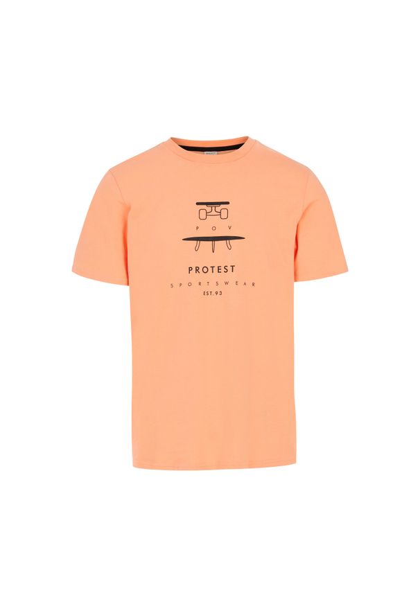 Koszulka Protest Andros. Kolor: pomarańczowy. Sport: turystyka piesza