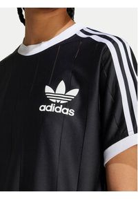 Adidas - adidas T-Shirt adicolor 3-Stripes IX5505 Czarny Loose Fit. Kolor: czarny. Materiał: syntetyk #4