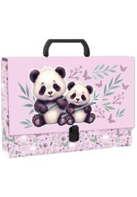 Derform Teczka z rączką gruba Panda 11 DERFORM #1