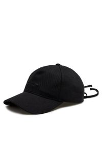 Calvin Klein Czapka z daszkiem Elevated Softs K60K611905 Czarny. Kolor: czarny. Materiał: materiał