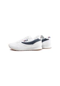 Buty do chodzenia męskie Fila Orbit Low. Kolor: biały, wielokolorowy. Materiał: syntetyk, skóra, materiał. Sport: turystyka piesza