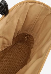 Renee - Ciemnobeżowa Szydełkowa Torebka Typu Shopper z Bawełny Mevonna. Kolor: beżowy. Sezon: lato. Rozmiar: duże. Styl: elegancki, casual