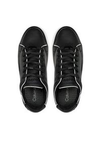 Calvin Klein Sneakersy Cupsole Wave Lace Up HW0HW01349 Czarny. Kolor: czarny. Materiał: skóra #6
