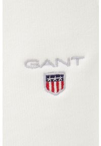 GANT - Gant szorty męskie kolor biały. Okazja: na co dzień. Kolor: biały. Styl: casual #3
