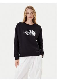 The North Face Bluza Drew Peak Crew NF0A3S4G Czarny Regular Fit. Kolor: czarny. Materiał: bawełna