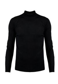 Xagon Man Sweter "Turtleneck" | A22081 & ELV18 | Mężczyzna | Czarny. Okazja: na co dzień. Typ kołnierza: golf. Kolor: czarny. Materiał: wełna, nylon, akryl, poliester. Styl: casual #5