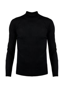 Xagon Man Sweter "Turtleneck" | A22081 & ELV18 | Mężczyzna | Czarny. Okazja: na co dzień. Typ kołnierza: golf. Kolor: czarny. Materiał: nylon, wełna, akryl, poliester. Styl: casual #5