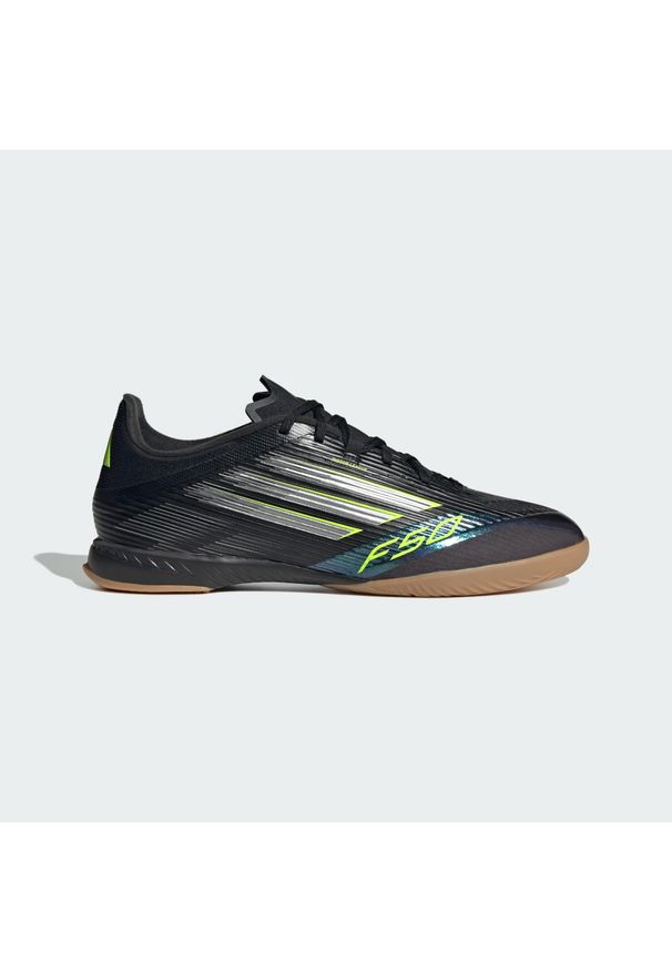 Adidas - Buty F50 League Indoor. Kolor: czarny, szary, wielokolorowy, żółty. Sport: piłka nożna
