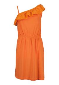 Blue Seven Sukienka letnia 528111 X Pomarańczowy Regular Fit. Kolor: pomarańczowy. Materiał: bawełna. Sezon: lato