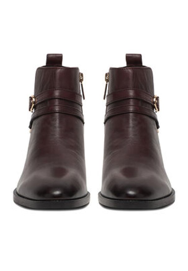 Beverly Hills Polo Club Botki CEO-WI34-LOUIS-01 Bordowy. Kolor: czerwony. Materiał: skóra