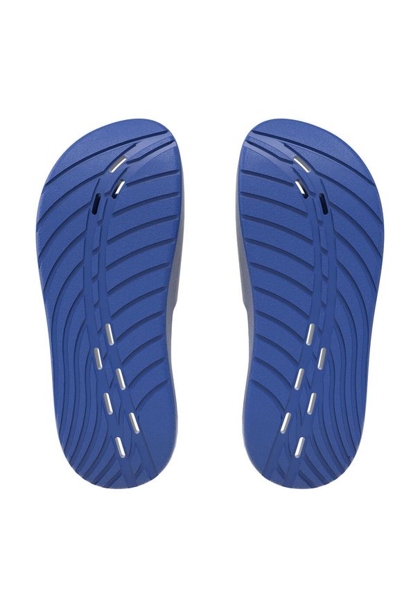Klapki basenowe antypoślizgowe męskie Speedo Slide. Kolor: niebieski