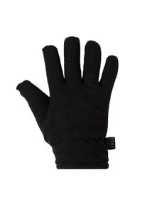HEAT KEEPER - Dziecięce rękawice termoaktywne Heatkeeper Thinsulate/Fleece czarne. Kolor: czarny. Materiał: polar. Technologia: Thinsulate