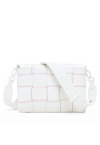 Desigual Torebka Yoko Blacno 25SAXPAQ Biały. Kolor: biały. Materiał: skórzane #6