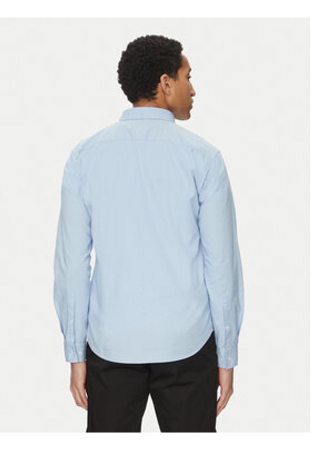 Hugo - HUGO Koszula Evito 50479302 Błękitny Slim Fit. Kolor: niebieski. Materiał: bawełna