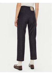 Max Mara Leisure Spodnie materiałowe Quiete 2426786048600 Granatowy Regular Fit. Kolor: niebieski. Materiał: bawełna #4
