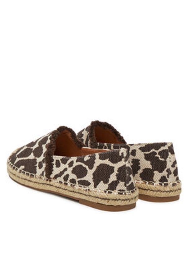DeeZee Espadryle Q124-1 Brązowy. Kolor: brązowy. Materiał: materiał