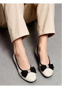 MEXX Baleriny CEO-MX/036C-RST Biały. Kolor: biały. Materiał: skóra #4