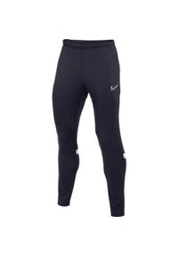 Spodnie dla dzieci Nike Dri-FIT Academy granatowe CW6124 451. Kolor: wielokolorowy. Materiał: dresówka. Styl: sportowy