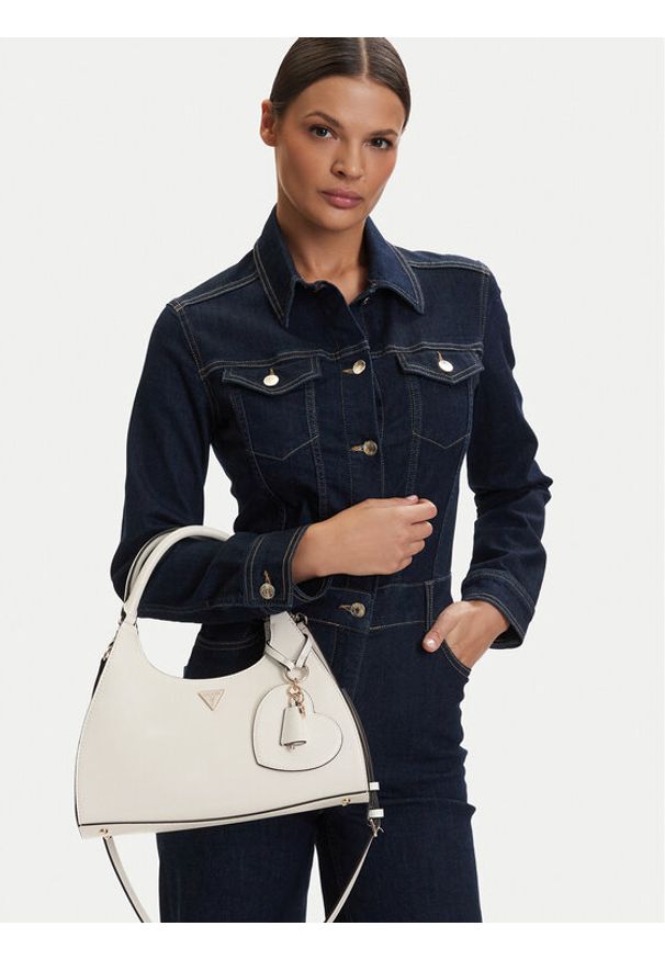 Guess Torebka Isobel HWBG99 32060 Biały. Kolor: biały. Materiał: skórzane