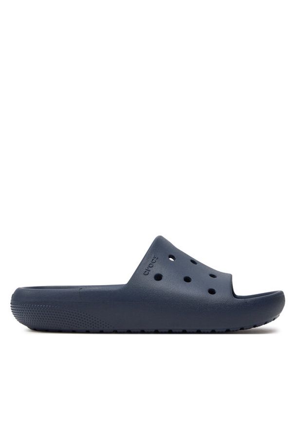 Crocs Klapki Classic Slide V 209401 Granatowy. Kolor: niebieski