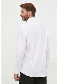 Liu Jo koszula męska kolor beżowy regular z kołnierzykiem klasycznym. Typ kołnierza: kołnierzyk klasyczny. Kolor: beżowy. Styl: klasyczny #4