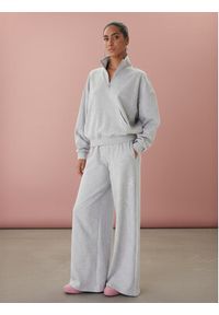 Juicy Couture Bluza Castella JCWAS225319 Szary Oversize. Kolor: szary. Materiał: bawełna #2