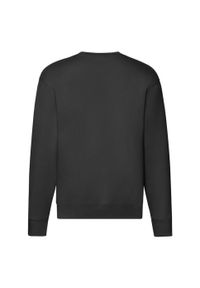 FRUIT OF THE LOOM - Męska Bluza Rozpinana Premium. Kolor: czarny