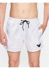 Emporio Armani Underwear Szorty kąpielowe 211740 3R427 00010 Biały Regular Fit. Kolor: biały. Materiał: syntetyk