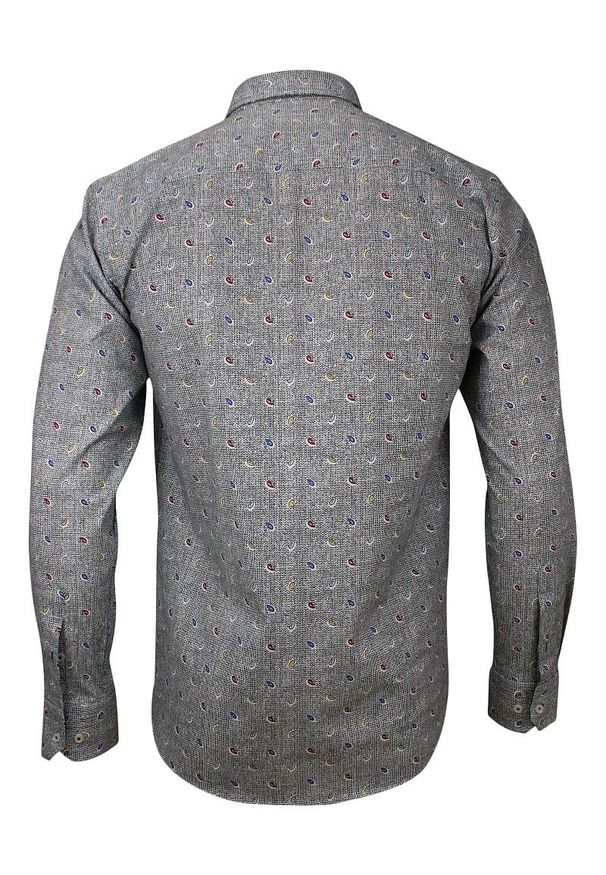 Elegancka koszula Rigon długa, paisley