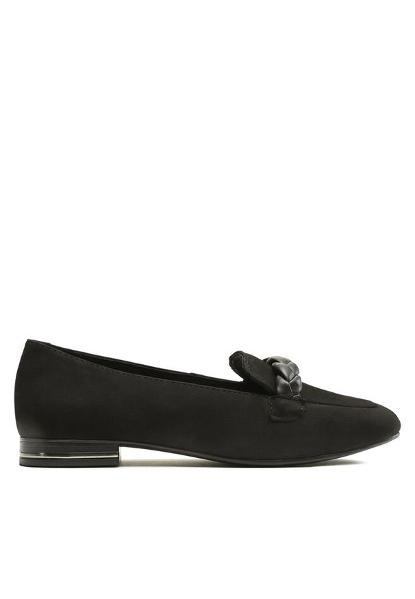 Loafersy Lasocki. Kolor: czarny