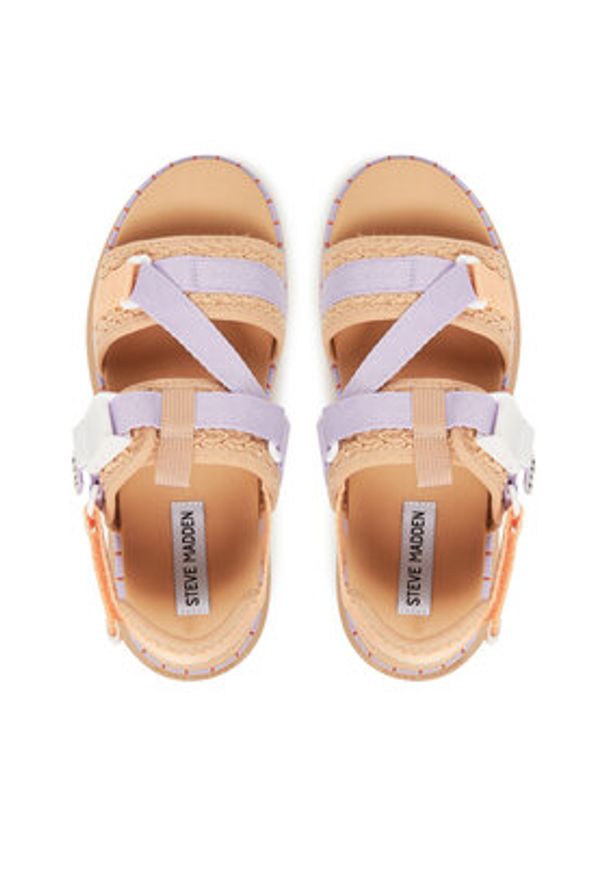 Steve Madden Sandały Decorum SM11003017 Kolorowy. Materiał: materiał. Wzór: kolorowy