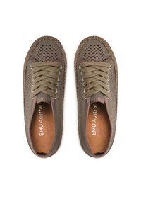 EMU Australia Espadryle Agonis Mac W12469 Zielony. Kolor: zielony. Materiał: materiał