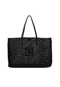 Calvin Klein Torebka Emblem Mesh Xl Tote LV04F3422G Czarny. Kolor: czarny #5