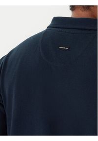 Quiksilver Polo Pique EQYKT04392 Granatowy Regular Fit. Typ kołnierza: polo. Kolor: niebieski. Materiał: bawełna #5