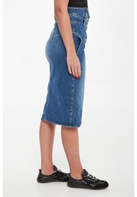 Elisabetta Franchi - Spódnica jeansowa midi ELISABETTA FRANCHI. Materiał: jeans #3