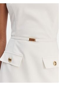 Marciano Guess Sukienka koktajlowa 6RGK17 7311A Biały Regular Fit. Kolor: biały. Materiał: bawełna. Styl: wizytowy #4